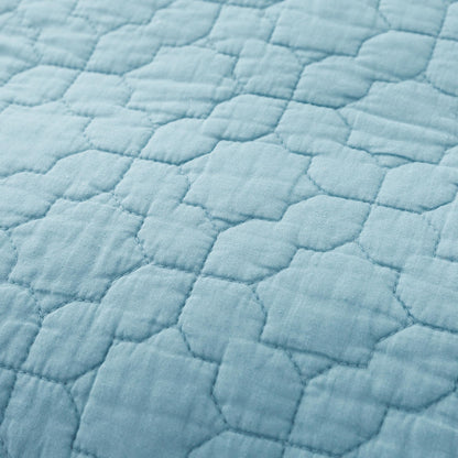 Kasentex Ultra Soft Coastal Design Bedspread Set, Green or Yellow, Room Decor, Graduation Gifts