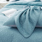 Soft Coastal Design Bedspread Set