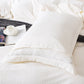 Kasentex Ultra Soft All Season Zipper Closure Duvet Cover Set, Cloud White