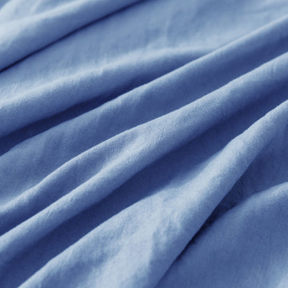 Kasentex Ultra Soft All Season Zipper Closure Duvet Cover Set, Cloud White, Room Decor, Graduation Gifts