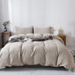 Kasentex Ultra Soft All Season Zipper Closure Duvet Cover Set, Cloud White