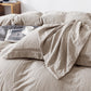 Kasentex Ultra Soft All Season Zipper Closure Duvet Cover Set, Cloud White