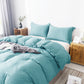 Kasentex Ultra Soft All Season Zipper Closure Duvet Cover Set, Cloud White