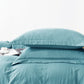 Kasentex Ultra Soft All Season Zipper Closure Duvet Cover Set, Cloud White