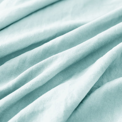 Kasentex Ultra Soft All Season Zipper Closure Duvet Cover Set, Cloud White, Room Decor, Graduation Gifts