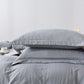 Kasentex Ultra Soft All Season Zipper Closure Duvet Cover Set, Cloud White