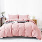 Kasentex Ultra Soft All Season Zipper Closure Duvet Cover Set, Cloud White