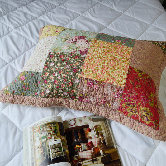 Boho-Royal Garden Quilt Pillow Sham