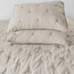 Kasentex All Season Ultra Soft Stitched Quilt Set, Blue or Camel or Grey