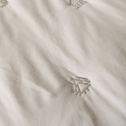 Kasentex All Season Ultra Soft Stitched Quilt Set, Blue or Camel or Grey, Room Decor, Graduation Gifts