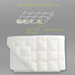 Kasentex Ultra Soft Green Piped Edge Warm Winter Heavy Weights Down Comforter, White