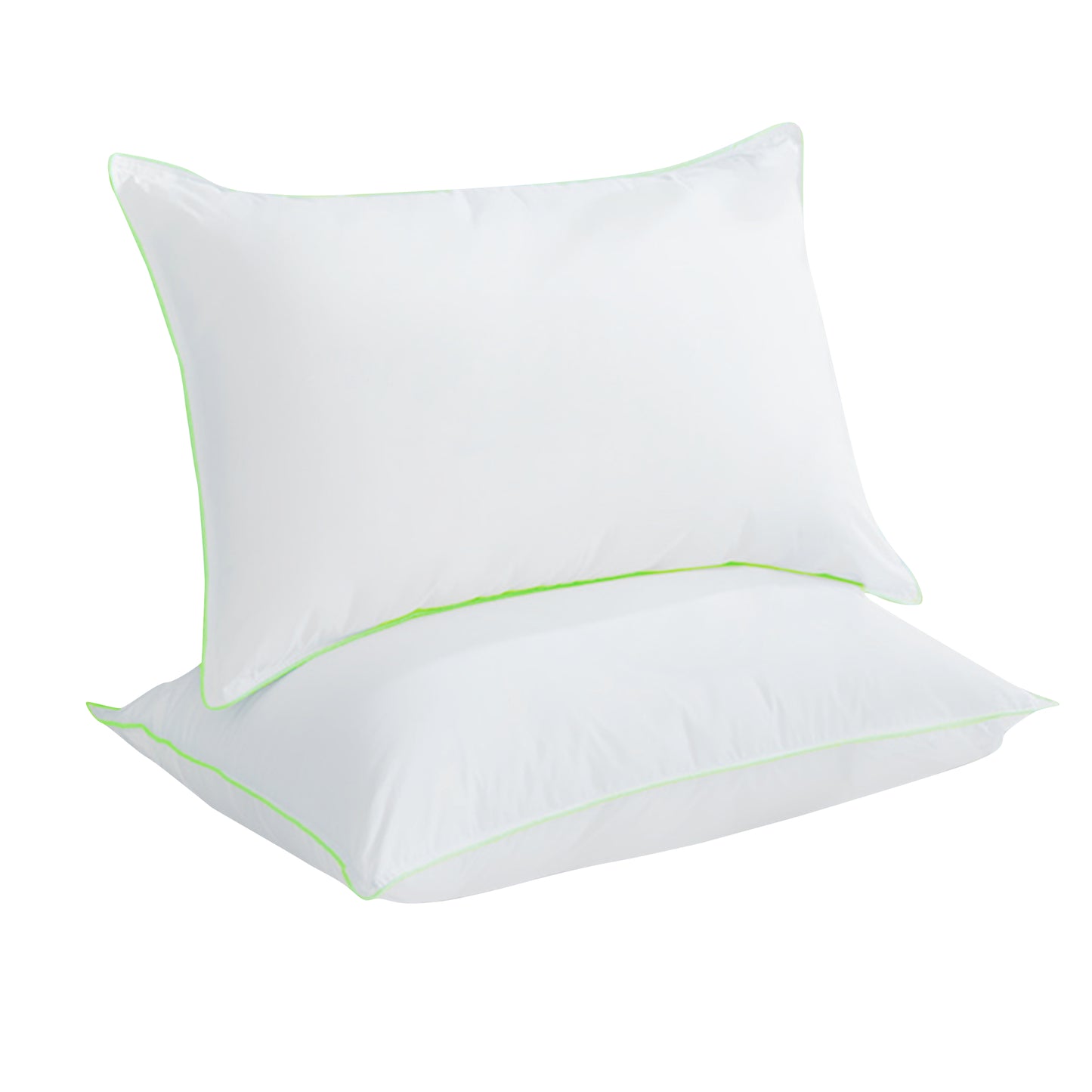 Set of 2 100% Cotton Pillows