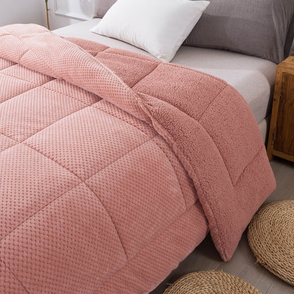 soft sherpa comforter warm kasentex ugg fluffy plush