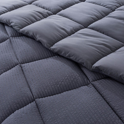 Kasentex Ultra Soft All Season Down Alternative Reversible Comforter, Twin, Queen, King, Room Decor, Graduation Gifts