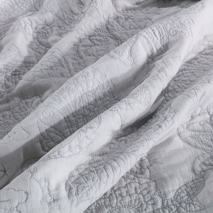 Kasentex Ultra Soft Stone-Washed Floral Design Quilt Set