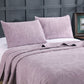 Kasentex Ultra Soft Stone-Washed Floral Design Quilt Set