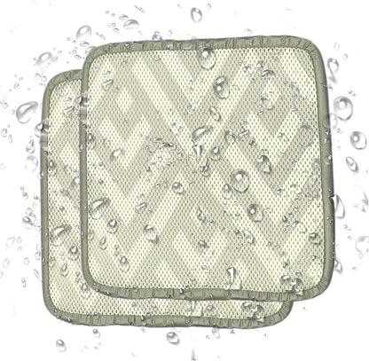 Kasentex Yoga Meditation Square Cushion, Blue or Gray or Green